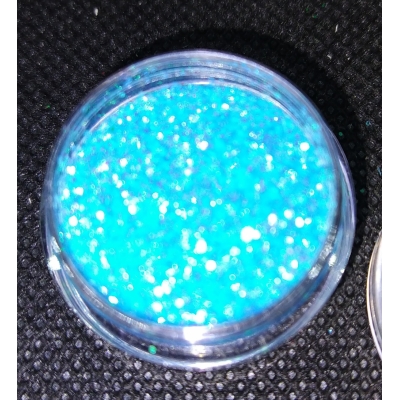 glitters turquoise